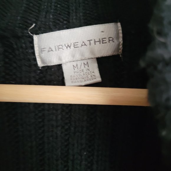 Knit Zip Up Mock Neck Sweater - Picture 3 of 3